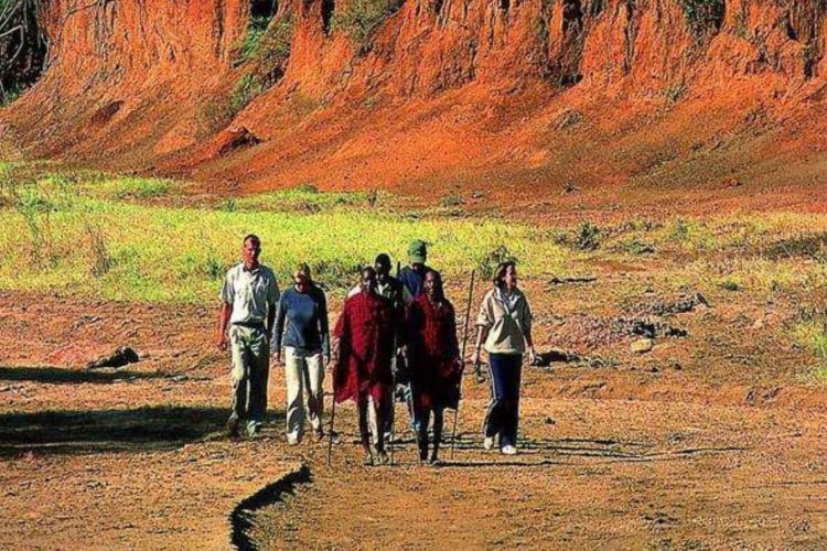 Masai guided walk